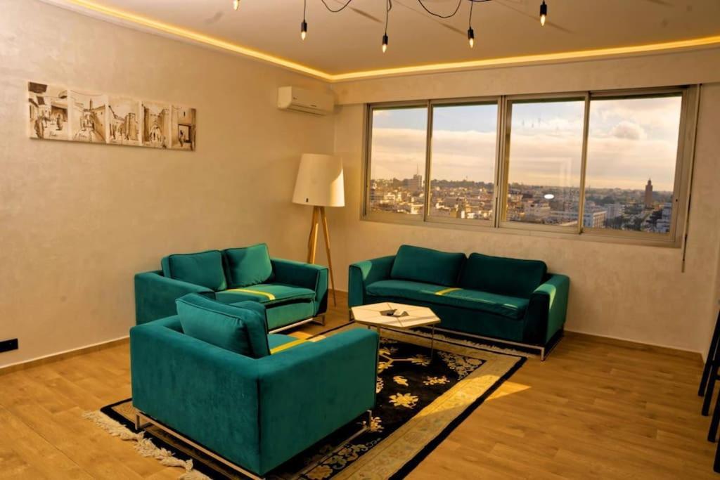 Rabat Vue Du Ciel N° 2, Majestueux Et Panoramique Centre Ville Eksteriør billede